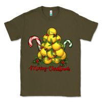 Army Green merry christmas lacrosse Classic Tee - RanaPortraitStore