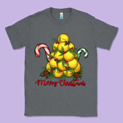 Merry Christmas Lacrosse Classic Tee Designed By Ranaportraitstore