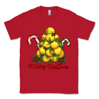 Red merry christmas lacrosse Classic Tee - RanaPortraitStore
