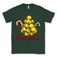 Sports Green merry christmas lacrosse Classic Tee - RanaPortraitStore