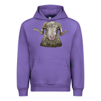 Tulip rambouillet sheep head Urban Hoodie - LillyAllenDesigns