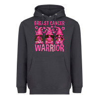 Smoke Breast Cancer Warrior Afro Gnomes Heavyweight Hoodie - texasbilliewilder