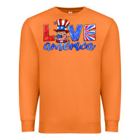 Carrot love america gnome Premium Sweatshirt - HRA Design Shop