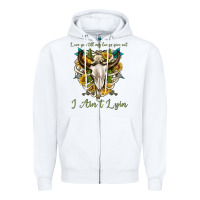 White love you till my lungs give out i aint lying Zipper Hoodie - texasbilliewilder