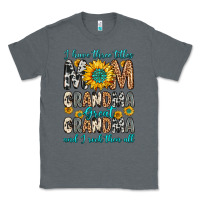 Charcoal Heather i have three tittles mom grandma great grandma Classic Tee - Zillion Design Studio