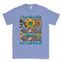 Colony Blue i have three tittles mom grandma great grandma Classic Tee - Zillion Design Studio