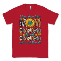Red i have three tittles mom grandma great grandma Classic Tee - Zillion Design Studio