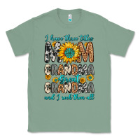 Sage i have three tittles mom grandma great grandma Classic Tee - Zillion Design Studio