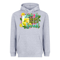 Heather Grey life is Heavyweight Hoodie - Zillion Design Studio