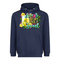 Navy life is Heavyweight Hoodie - Zillion Design Studio