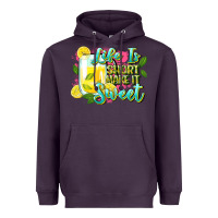 Plum life is Heavyweight Hoodie - Zillion Design Studio