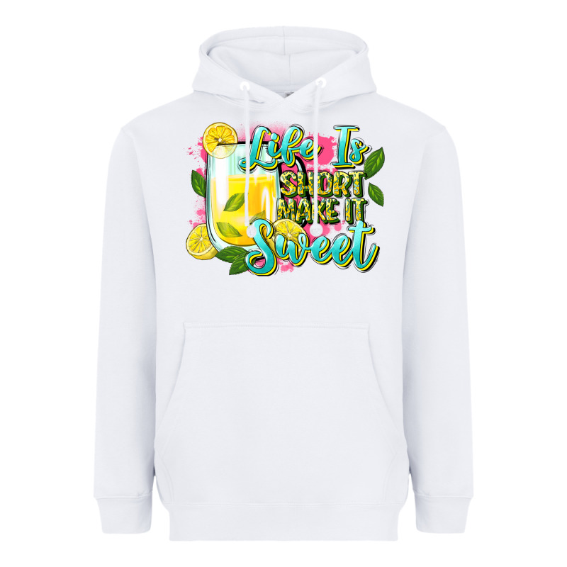 Life Is Heavyweight Hoodie by Zillion Design Studio | Teevron