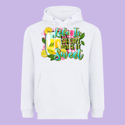Life Is Heavyweight Hoodie Designed By Zillion Design Studio