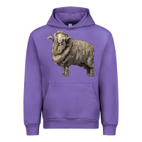 Tulip merino wool sheep Urban Hoodie - LillyAllenDesigns