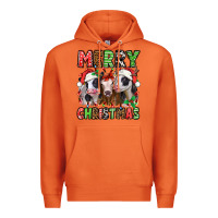 Carrot merry christmas heifers Premium Hoodie - Jasminsmagicworld