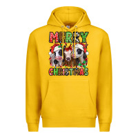 Lemon merry christmas heifers Premium Hoodie - Jasminsmagicworld