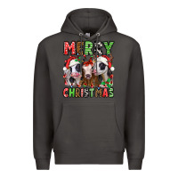 Smoke merry christmas heifers Premium Hoodie - Jasminsmagicworld