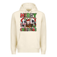 Tofu merry christmas heifers Premium Hoodie - Jasminsmagicworld