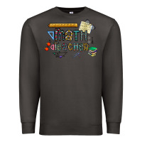 Smoke math teacher Premium Sweatshirt - CowhideDigitalArt