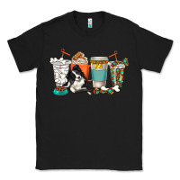 Black alaskan border collie dog coffee cups Classic Tee - texasbilliewilder