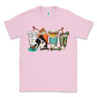 Bubblegum Pink alaskan border collie dog coffee cups Classic Tee - texasbilliewilder