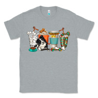 Heather Grey alaskan border collie dog coffee cups Classic Tee - texasbilliewilder