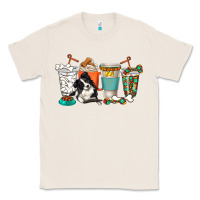 Natural alaskan border collie dog coffee cups Classic Tee - texasbilliewilder