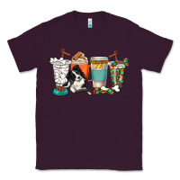 Plum alaskan border collie dog coffee cups Classic Tee - texasbilliewilder
