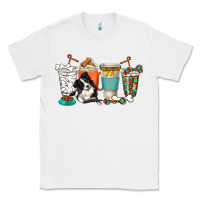 White alaskan border collie dog coffee cups Classic Tee - texasbilliewilder