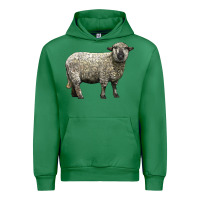 Emerald hampshire sheep Urban Hoodie - LillyAllenDesigns