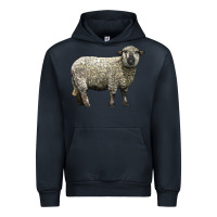 Navy hampshire sheep Urban Hoodie - LillyAllenDesigns