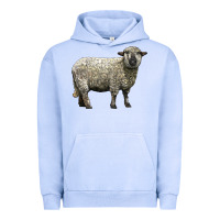 Pigment Grape Ice hampshire sheep Urban Hoodie - LillyAllenDesigns