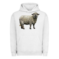 Pigment Lunar Rock hampshire sheep Urban Hoodie - LillyAllenDesigns