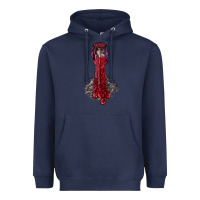 Navy gobble head Heavyweight Hoodie - RanaPortraitStore
