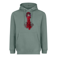 Sage gobble head Heavyweight Hoodie - RanaPortraitStore