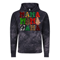 Cloud Black mama mama mama with christmas lights and christmas tree cakes Vintage Hoodie - AdoDesignShop