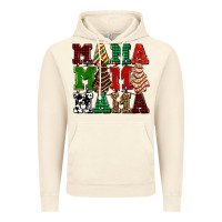 Vintage Artic mama mama mama with christmas lights and christmas tree cakes Vintage Hoodie - AdoDesignShop