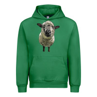 Emerald hampshire sheep head Urban Hoodie - LillyAllenDesigns