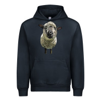 Navy hampshire sheep head Urban Hoodie - LillyAllenDesigns