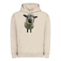 Pigment French Oak hampshire sheep head Urban Hoodie - LillyAllenDesigns