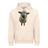 Sandshell hampshire sheep head Urban Hoodie - LillyAllenDesigns