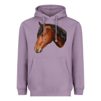 Lavender horse Heavyweight Hoodie - RanaPortraitStore