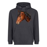 Smoke horse Heavyweight Hoodie - RanaPortraitStore