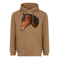 Toasted Coconut horse Heavyweight Hoodie - RanaPortraitStore