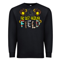 Black my heart is on that field Premium Sweatshirt - CowhideDigitalArt
