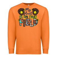 Carrot my heart is on that field Premium Sweatshirt - CowhideDigitalArt