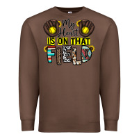 Chestnut my heart is on that field Premium Sweatshirt - CowhideDigitalArt