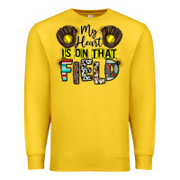 Lemon my heart is on that field Premium Sweatshirt - CowhideDigitalArt