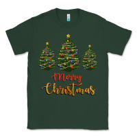 Sports Green merry christmas trees Classic Tee - RanaPortraitStore