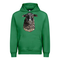 Emerald dorper sheep head Urban Hoodie - LillyAllenDesigns